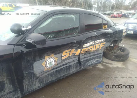 2018 Dodge Charger Police Awd из США, поврежденный, VIN 2C3CDXKT7JH323805